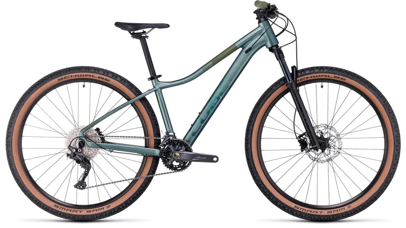 Cube Access WS Race MTB-Hardtail Diamant sparkgreen´n´olive