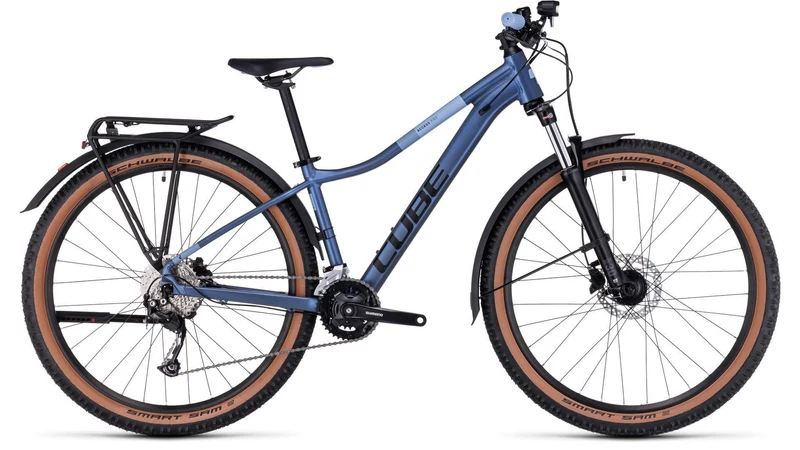 Cube Access WS Pro Allroad MTB-Hardtail Diamant flareblue´n´black