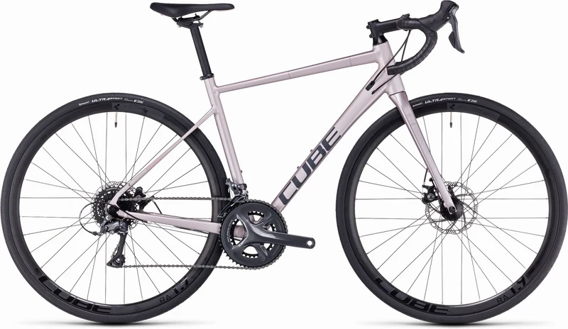 Cube Axial WS Rennrad Diamant 28" greyrose´n´blush