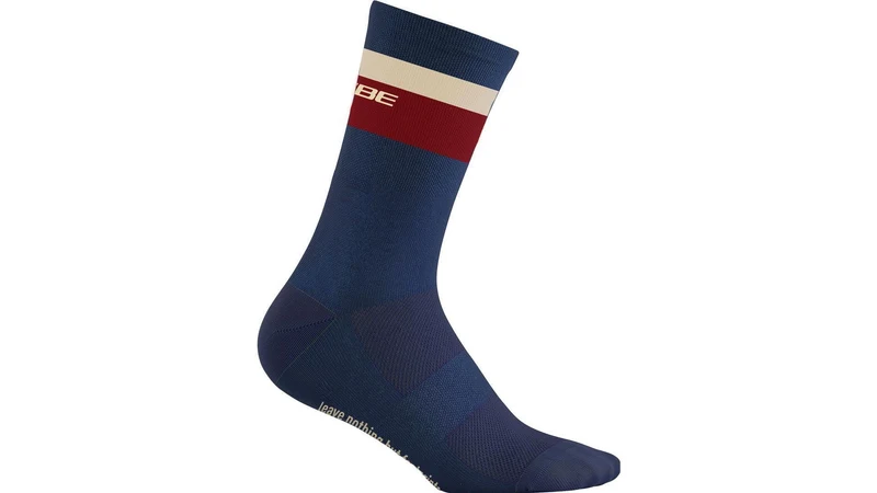 Cube Socke High Cut Blackline blue´n´red´n´beige
