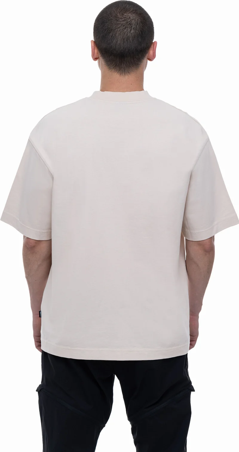 Cube Organic T-Shirt Logo Dropshoulder beige