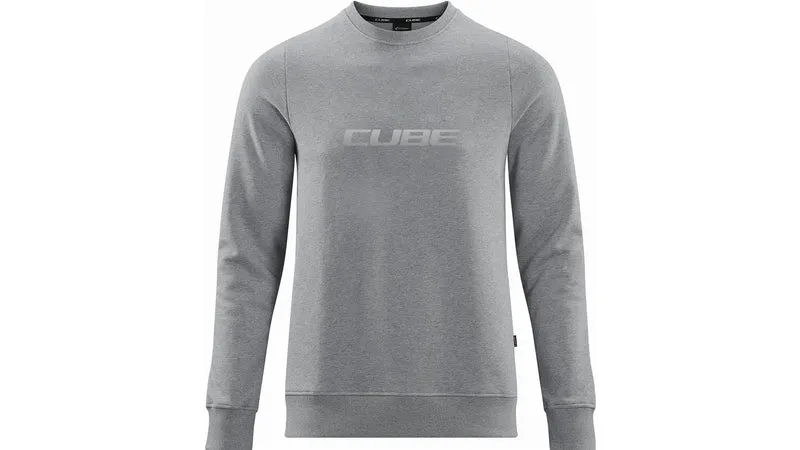 Cube Organic Sweater grey melange