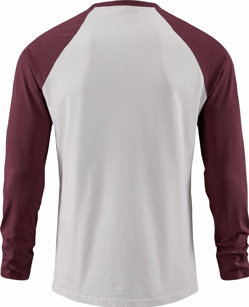 Cube Organic Longsleeve beige´n´red