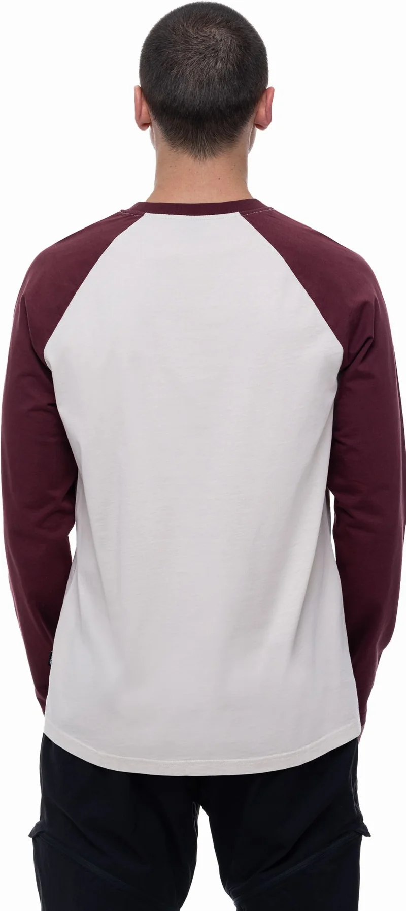 Cube Organic Longsleeve beige´n´red