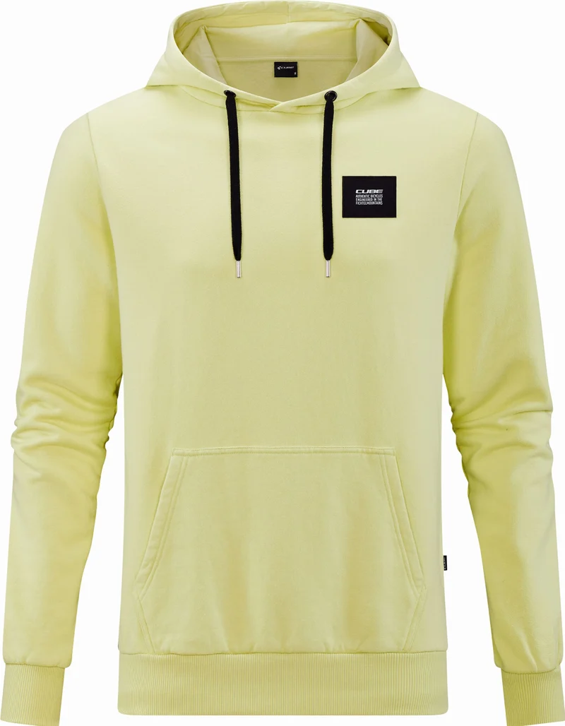 Cube Organic Hoodie lime