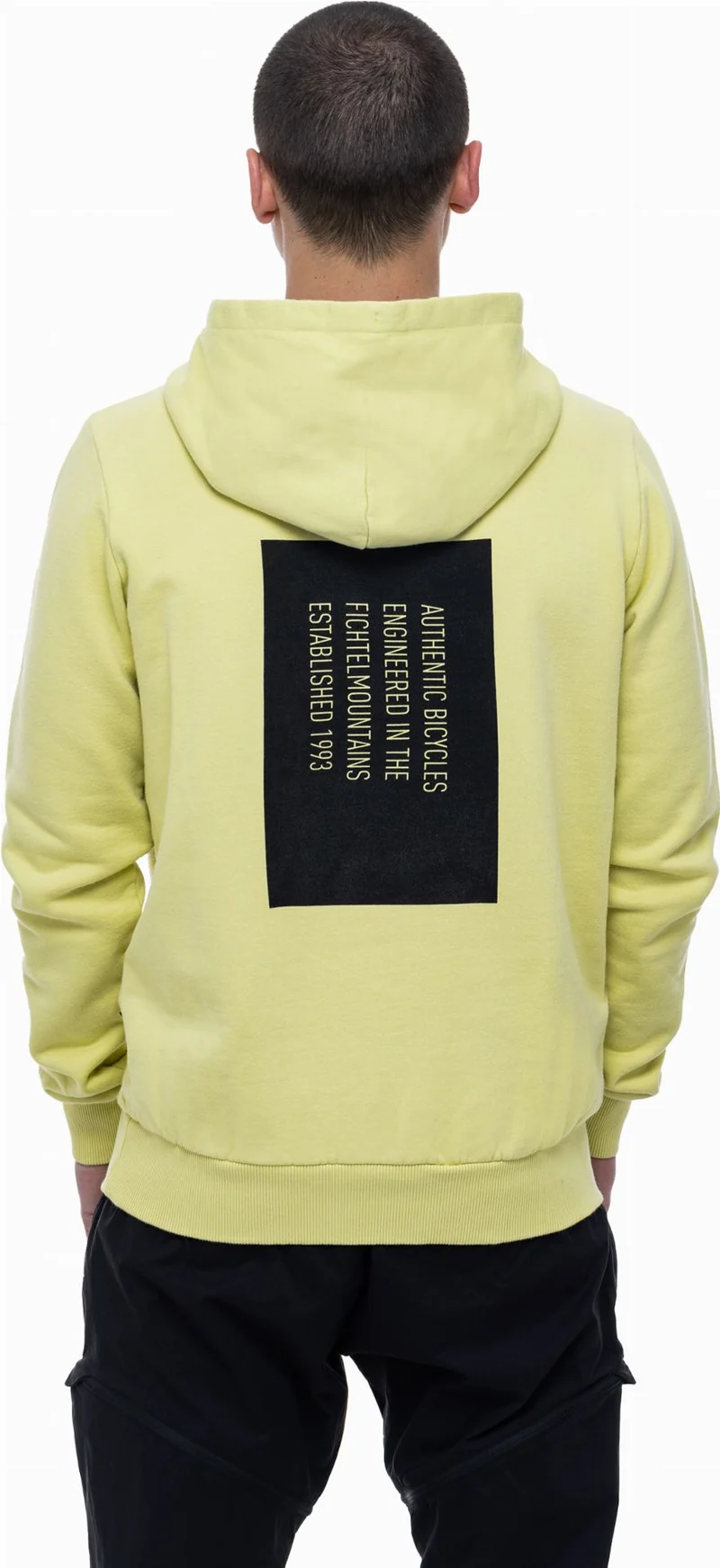 Cube Organic Hoodie lime