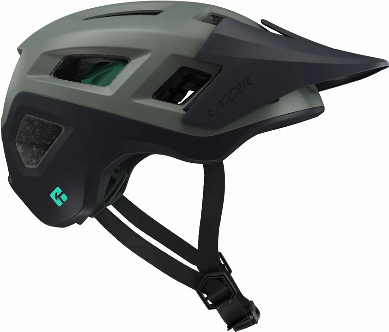 Lazer Coyote KinetiCore MTB-Helm Matte Dark Green