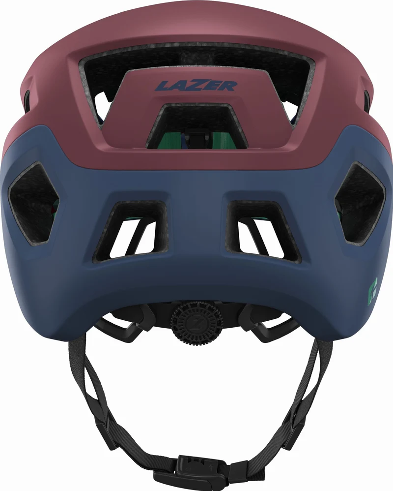 Lazer Coyote KinetiCore MTB-Helm Matte Cosmic Berry Blue