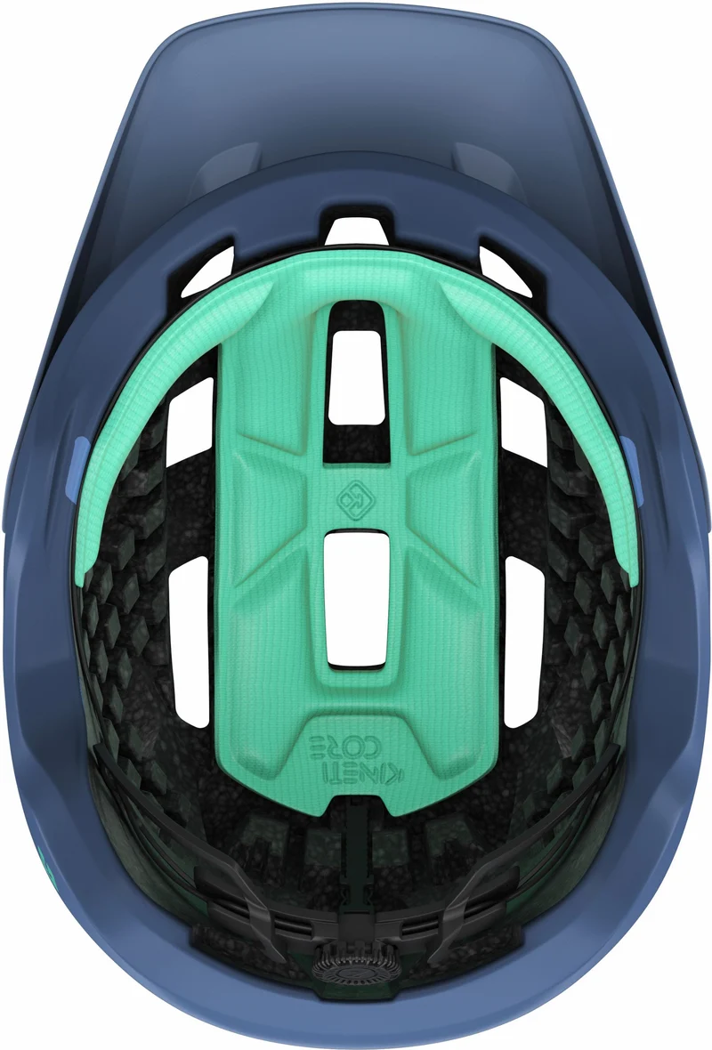 Lazer Coyote KinetiCore MTB-Helm Matte Cosmic Berry Blue