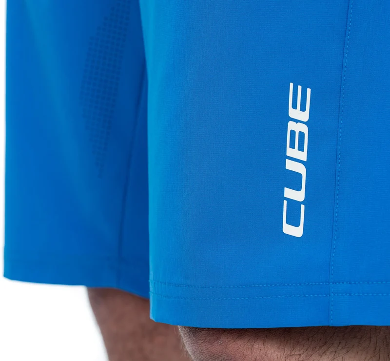 Cube Vertex Lightweight Baggy Shorts blue