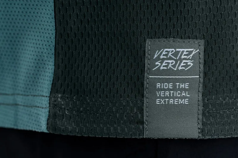 Cube Vertex Rundhalstrikot Kurzarm grey´n´mint