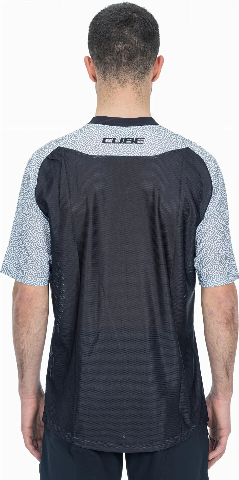 Cube Vertex Rundhalstrikot Kurzarm black
