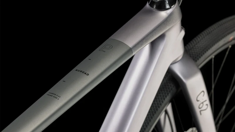 Cube Nuroad WS C:62 Pro Gravelbike Diamant 28" smokeyblush´n´grey