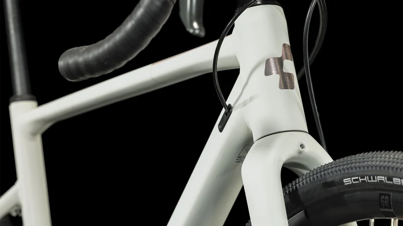 Cube Nuroad WS Gravelbike Diamant lightgrey´n´rose