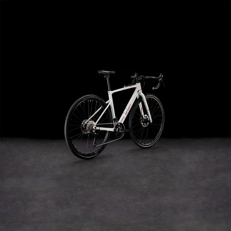 Cube Nuroad WS Gravelbike Diamant lightgrey´n´rose