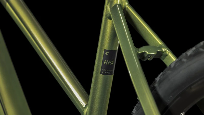 Cube Nature Crossrad Trapeze 28" shinymoss´n´black