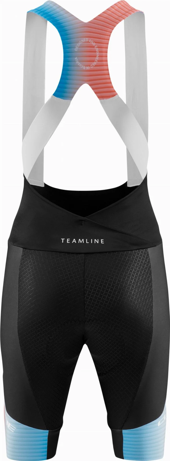 Cube Teamline WS Trägerhose Pro Kurz black´n´white