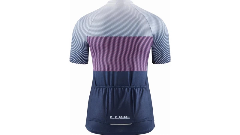 Cube Teamline WS Trikot CMPT Kurzarm blue´n´violet