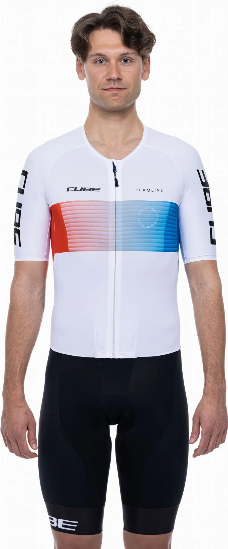 Cube Teamline XC Suit black´n´blue´n´white
