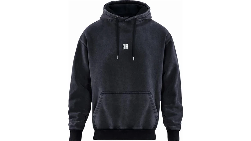 Cube Comfy Hoodie washed black