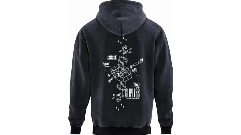 Cube Comfy Hoodie washed black