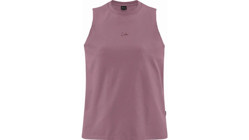 Cube Organic WS Tank Top washed plum