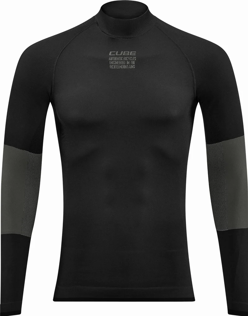 Cube Funktionsunterhemd Race Be Warm Langarm black