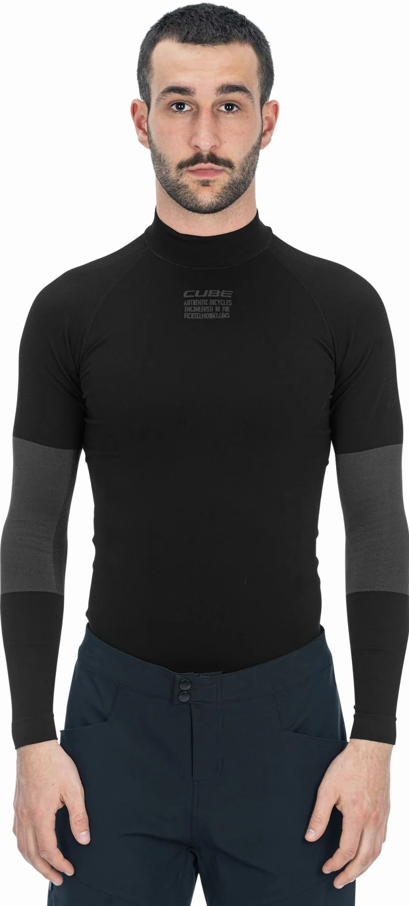 Cube Funktionsunterhemd Race Be Warm Langarm black
