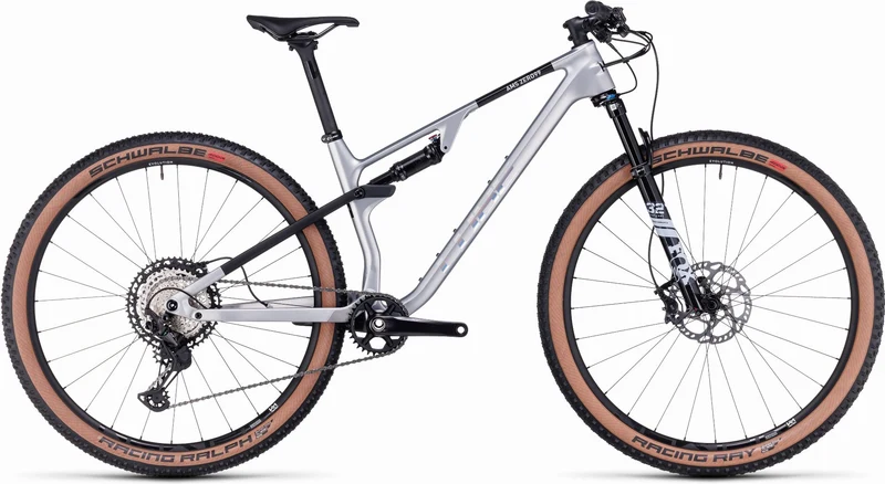 Cube AMS Zero99 C:68X Race MTB-Fully 29" silver´n´black