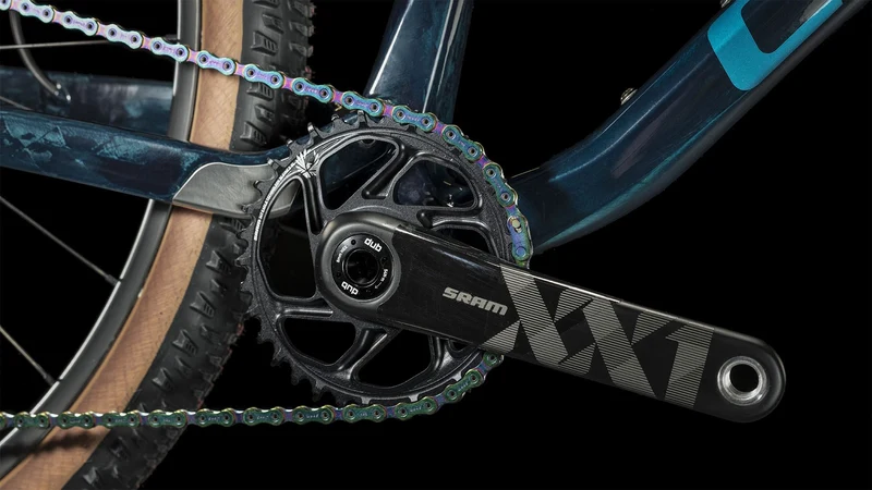 Cube AMS Zero99 C:68X SLT MTB-Fully 29" liquidblue´n´blue