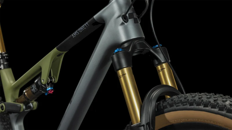 Cube AMS One11 C:68X TM MTB-Fully 29" flashgrey´n´olive