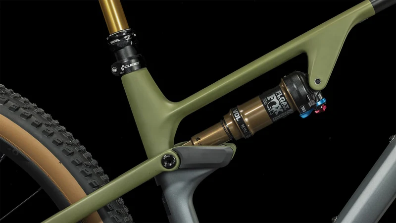 Cube AMS One11 C:68X TM MTB-Fully 29" flashgrey´n´olive