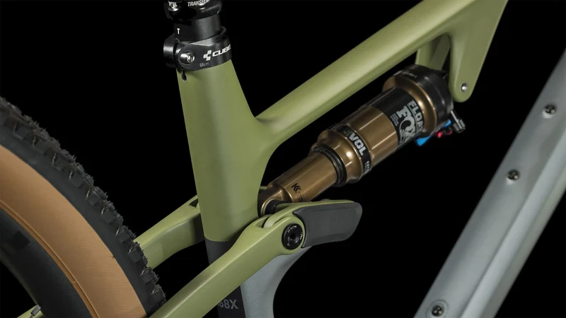 Cube AMS One11 C:68X TM MTB-Fully 29" flashgrey´n´olive
