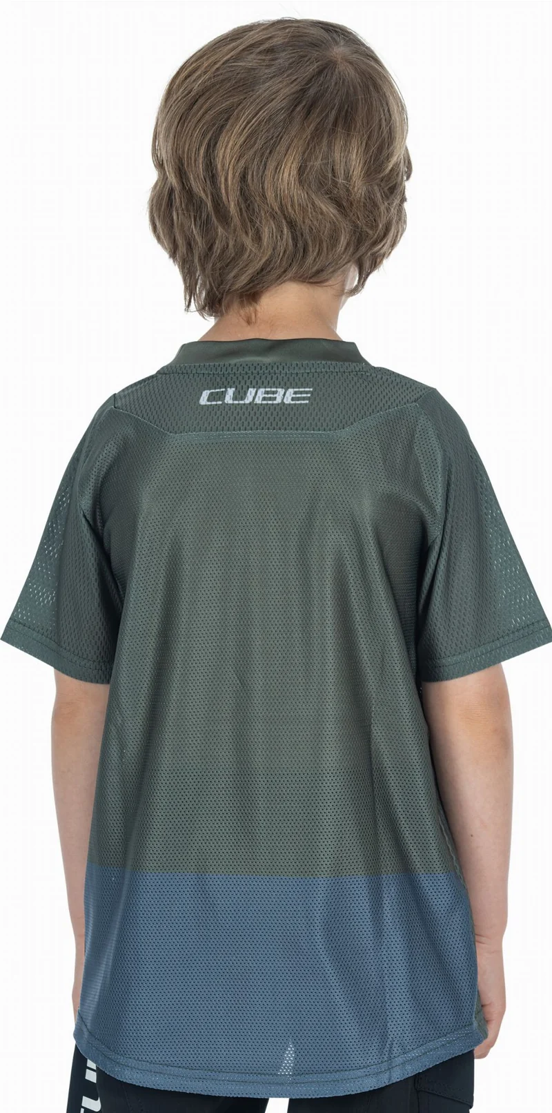 Cube Vertex Trikot Rookie Kurzarm TM olive´n´grey