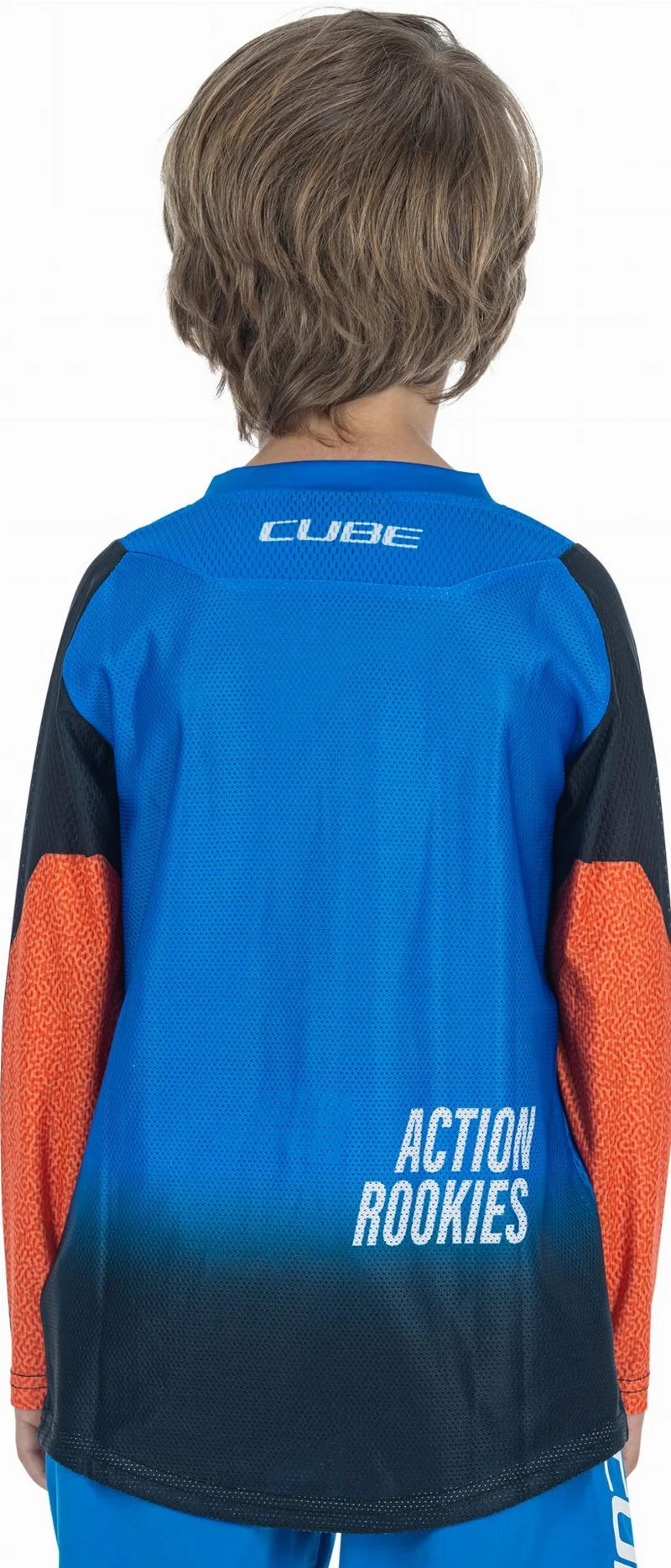 Cube Vertex Trikot Rookie X Actionteam Langarm black´n´blue