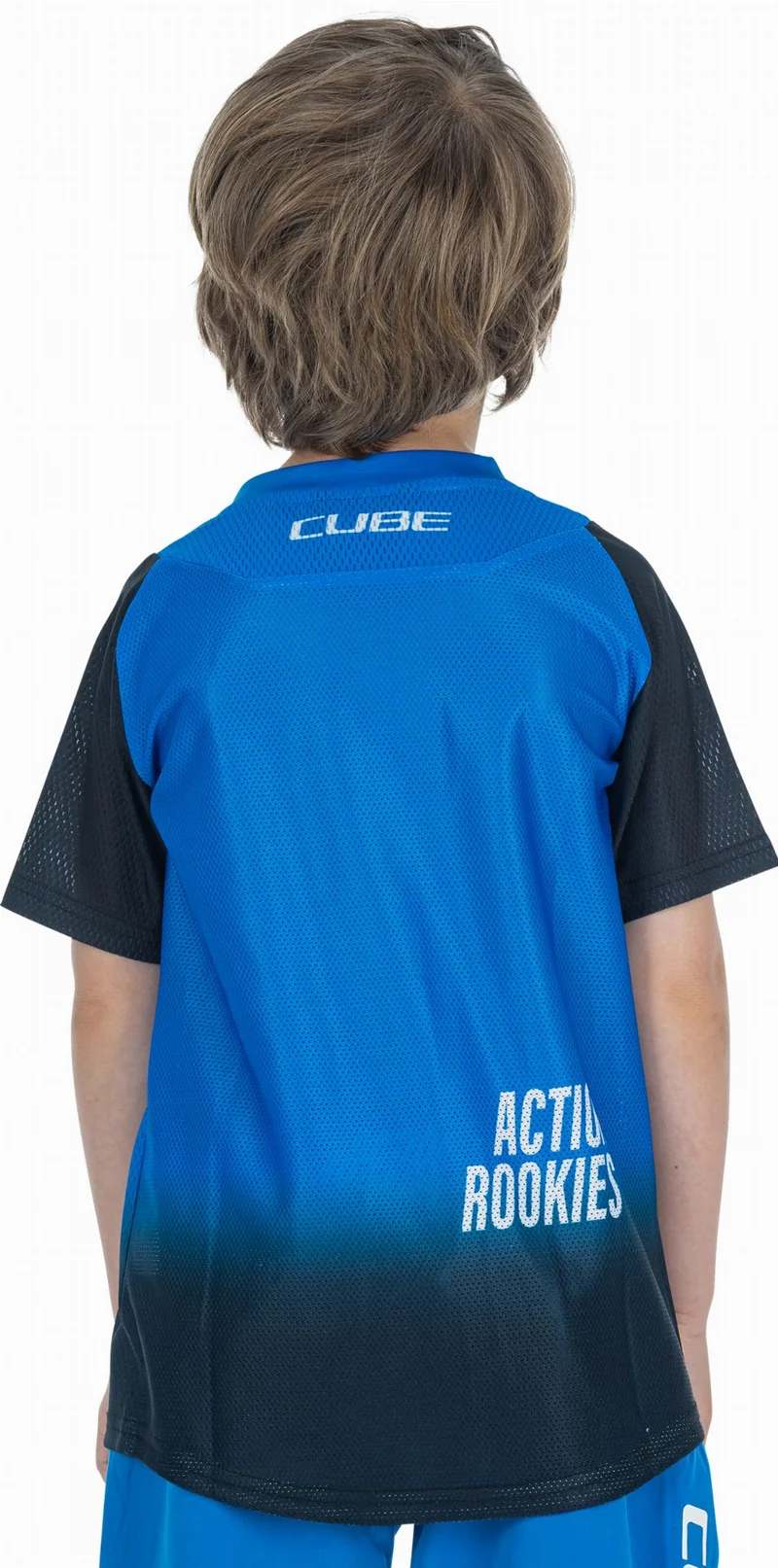 Cube Vertex Trikot Rookie X Actionteam Kurzarm black´n´blue