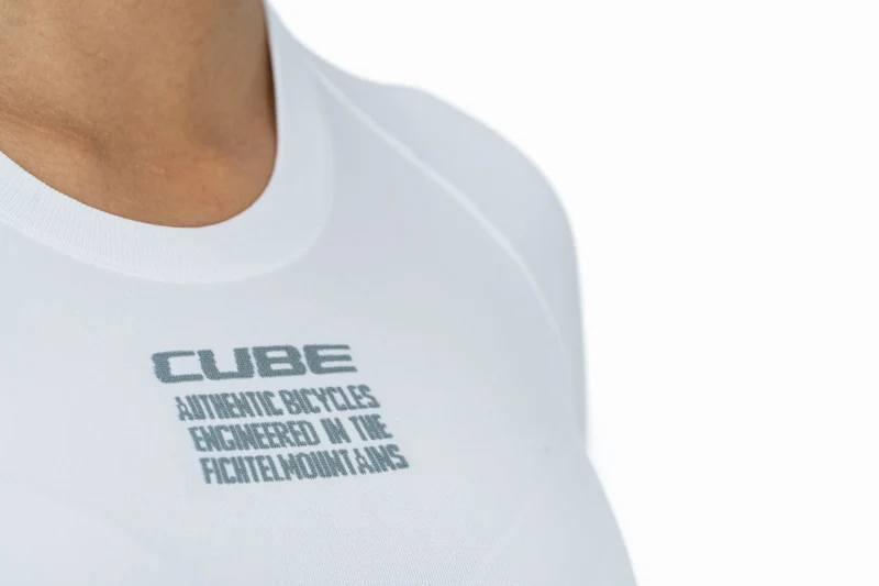 Cube WS Funktionsunterhemd Race Be Cool Kurzarm white