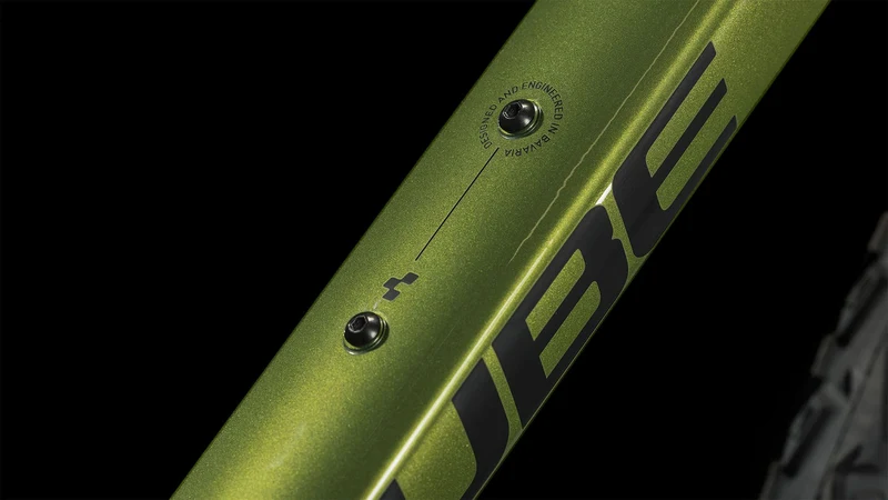 Cube Nature Crossrad Diamant 28" shinymoss´n´black