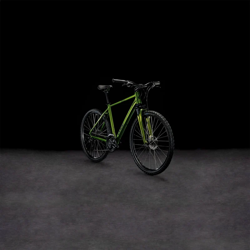 Cube Nature Crossrad Diamant 28" shinymoss´n´black