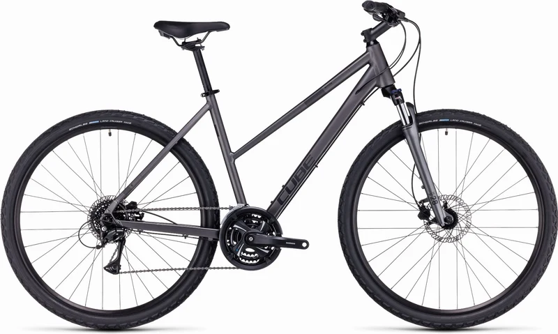 Cube Nature Crossrad Trapeze 28" graphite´n´black