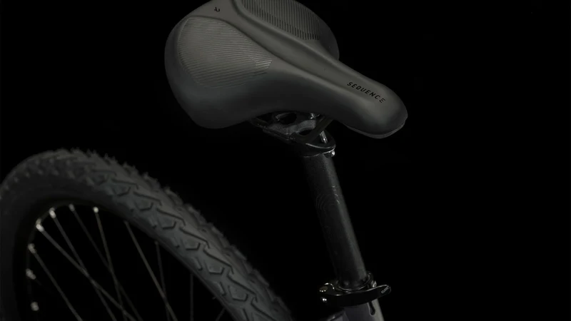 Cube Nature Crossrad Trapeze 28" graphite´n´black