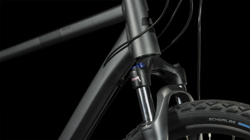 Cube Nature Crossrad Diamant 28" graphite´n´black