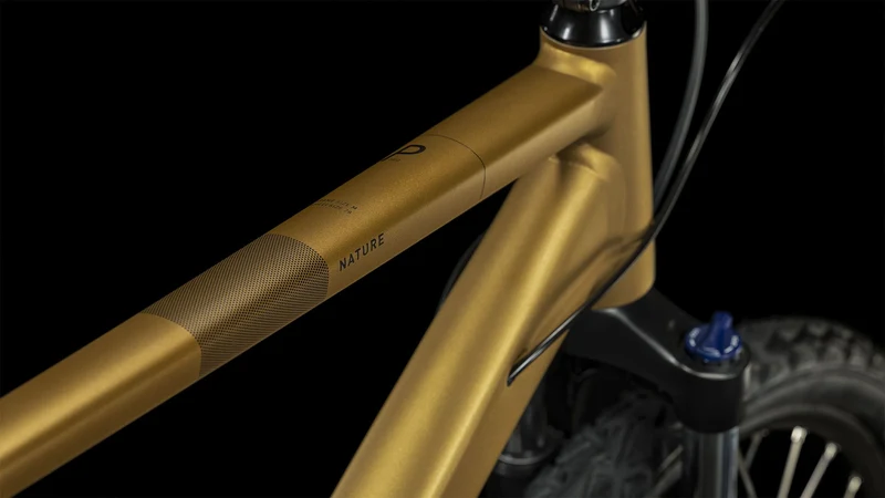 Cube Nature Pro Crossrad Diamant 28" gold´n´black