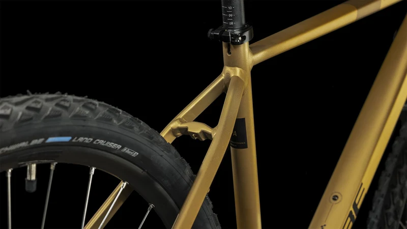 Cube Nature Pro Crossrad Diamant 28" gold´n´black