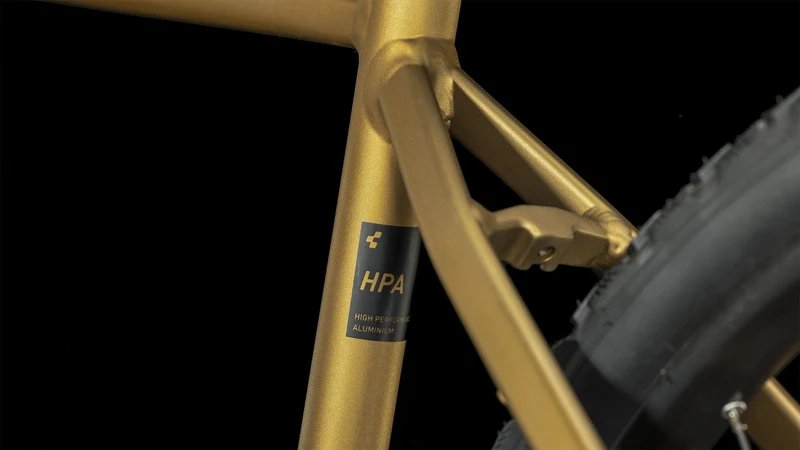 Cube Nature Pro Crossrad Diamant 28" gold´n´black