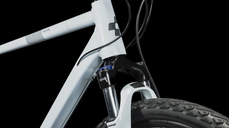 Cube Nature Pro Crossrad Diamant 28" frostwhite´n´grey