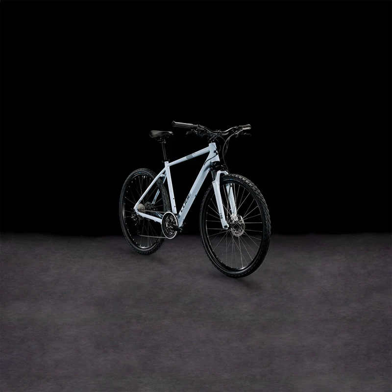 Cube Nature Pro Crossrad Diamant 28" frostwhite´n´grey