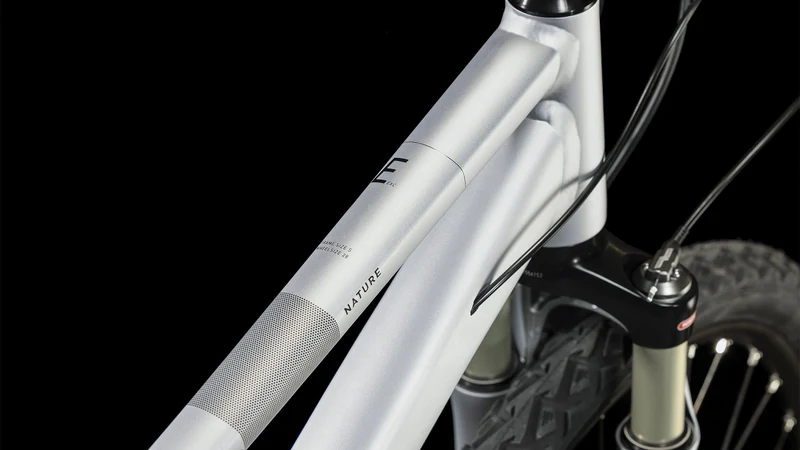 Cube Nature EXC Crossrad Trapeze 28" polarsilver´n´black