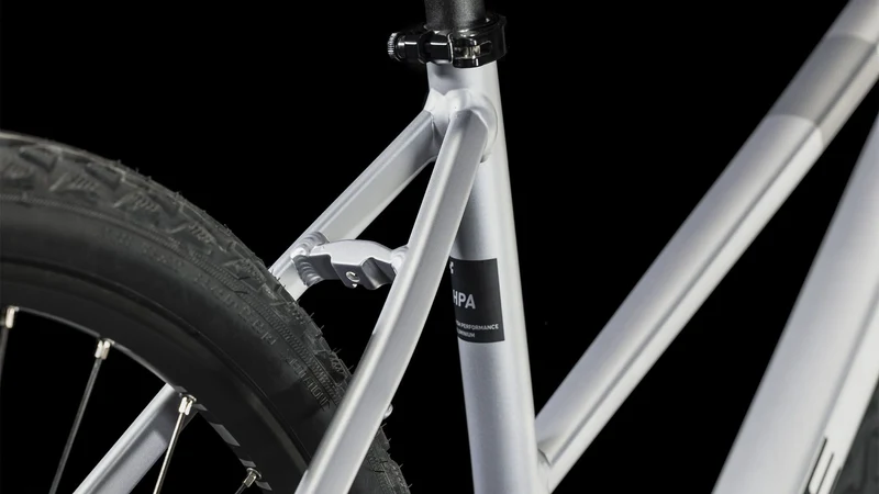 Cube Nature EXC Crossrad Trapeze 28" polarsilver´n´black