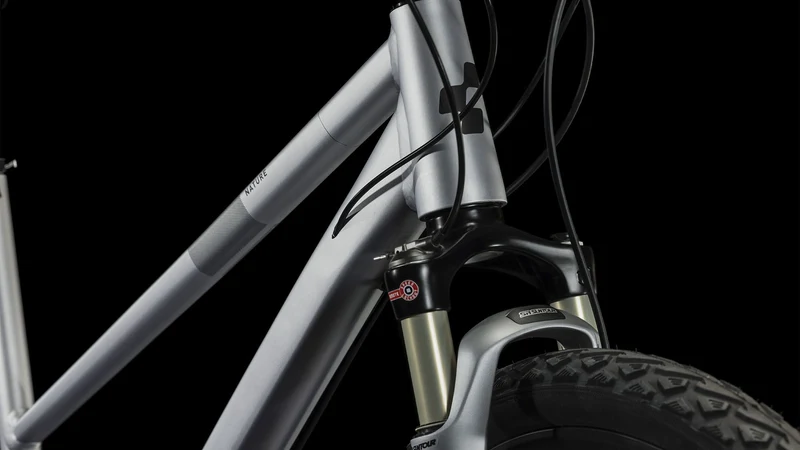 Cube Nature EXC Crossrad Trapeze 28" polarsilver´n´black